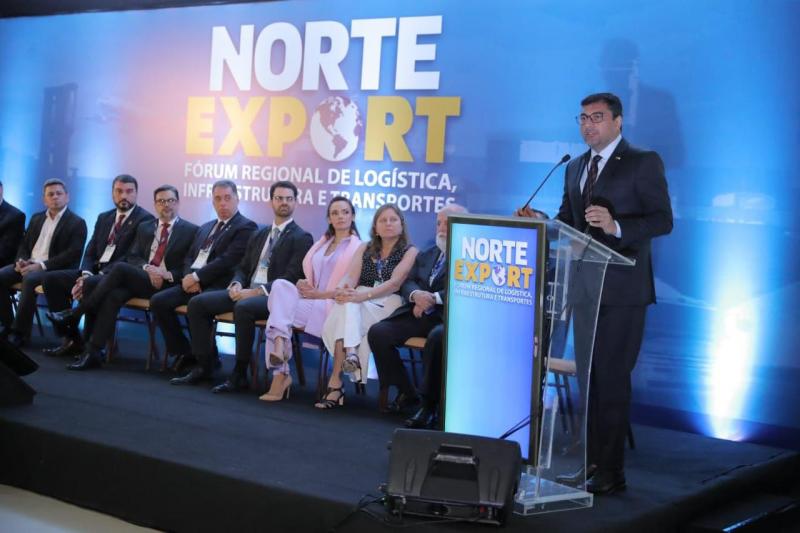 Wilson Lima ressalta importância de interligar Amazonas ao restante do país, durante abertura da Norte Expor