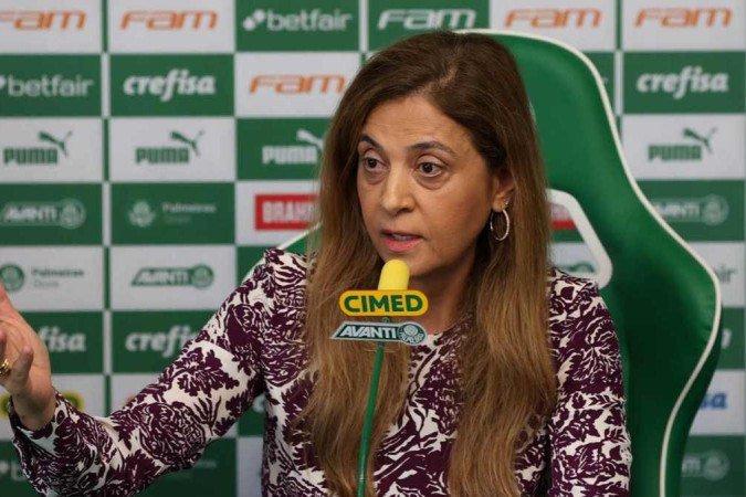 Leila Pereira critica ‘soberba’ e provoca o Flamengo em coletiva