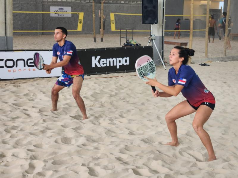 Amazonas estreia com vitórias e dupla mista do beach tênis garante vaga na final dos JUBs Praia 2023
