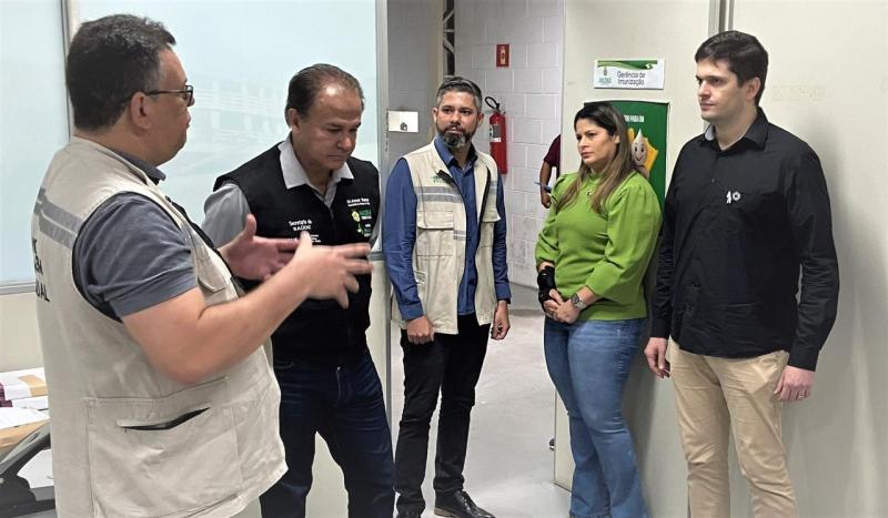 Amazonas recebe visita técnica do Ministério da Saúde