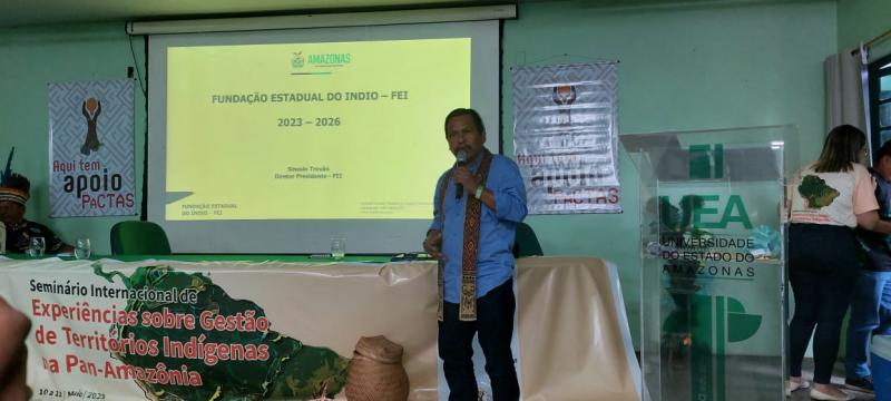 Fundação Estadual do Índio participa de Seminário Internacional sobre territórios indígenas, em Tabatinga