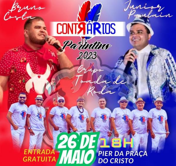 Contrários fará live sexta, dia 26, no Pier do Cristo, em Parintins