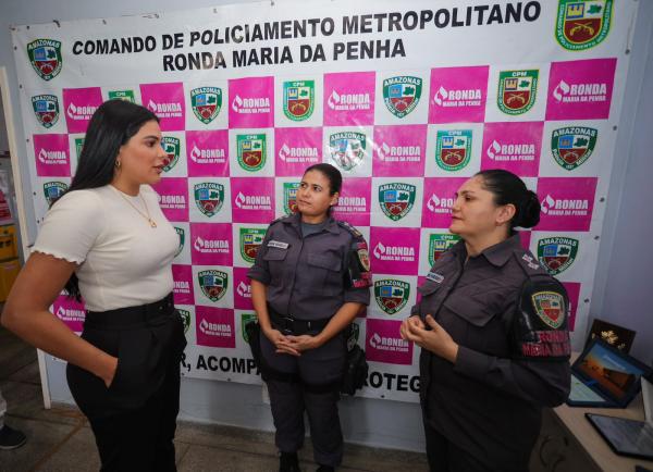 Deputada Mayra Dias trabalha pela implementação da Ronda Maria da Penha em Parintins e municípios polo