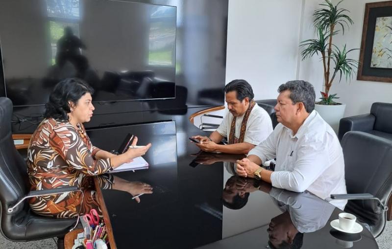 Capacitação Indígena: FEI e CETAM se reúnem para alinhar cursos profissionalizantes para indígenas do Amazonas