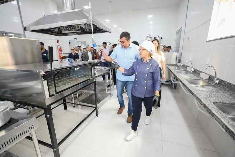 Wilson Lima inaugura primeira Escola de Educação Profissional e Tecnológica de Gastronomia do Amazonas