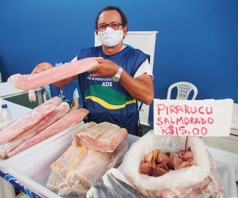 Dia da Gastronomia Sustentável: ADS e Secretaria de Cultura destacam atributos do pirarucu na culinária e artesanato