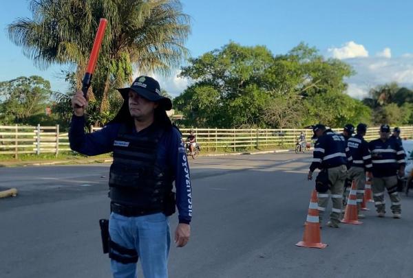 Parintins 2023: Detran Amazonas inicia ações de conscientização e promove blitz educativa