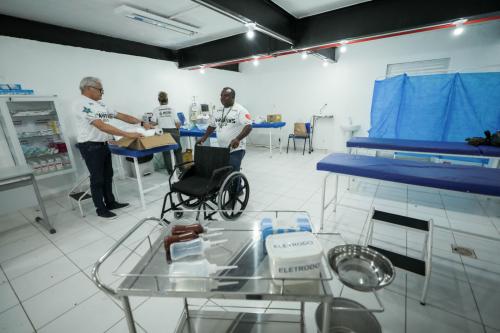 Secretaria de Saúde do Amazonas instala ambulatórios que darão assistência no 56º Festival Folclórico