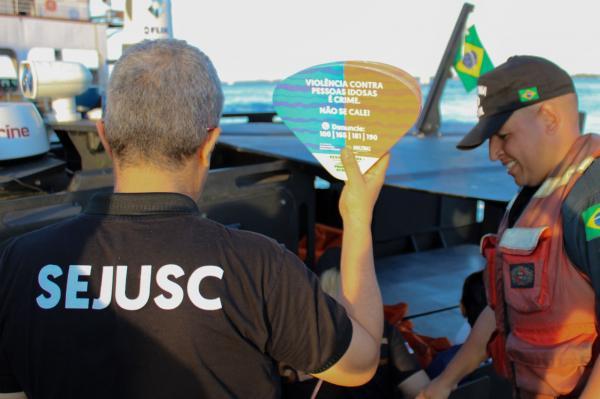 Patrintins 2023: Sejusc atua em operação fluvial da Marinha do Brasil
