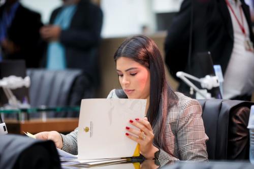 Mayra Dias com mais de 70 PLs, Resolução Legislativa e Requerimentos é uma das mais atuantes na Aleam no 1° semestre