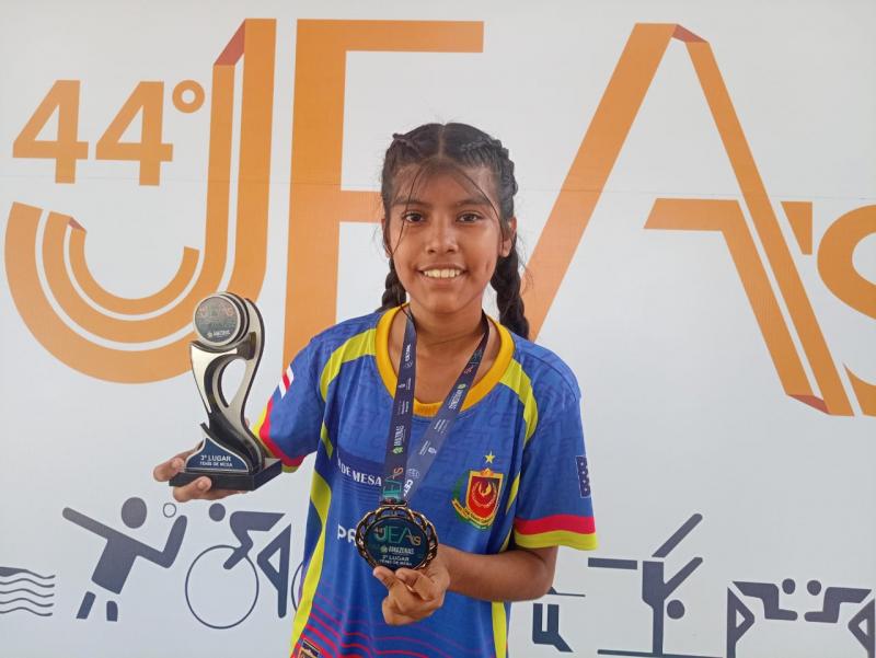 Grandes vitórias e a conquista da primeira medalha são destaques de Parintins no JEAs