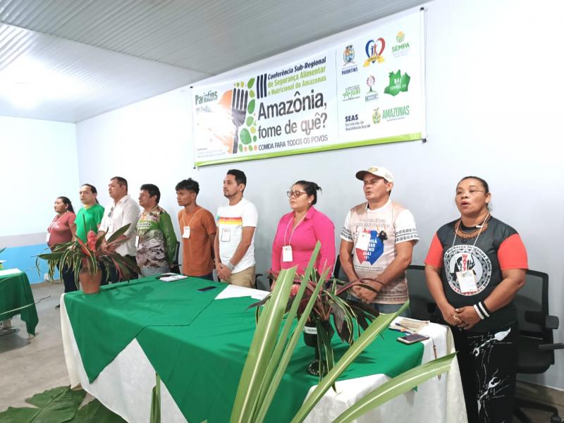 Conferência Sub Regional de Segurança Alimentar e Nutricional do Amazonas busca fortalecimento do SISAN no combate à fome