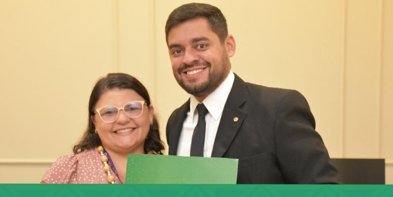 Reitor André Zogahib empossa Dra. Cláudia Araújo nova coordenadora do Núcleo de Eventos UEA  