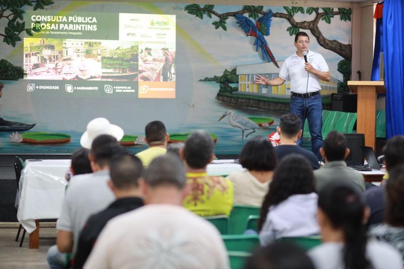 Governo do Amazonas realiza devolutiva da Consulta Pública do Prosai Parintins, na terça-feira (25)