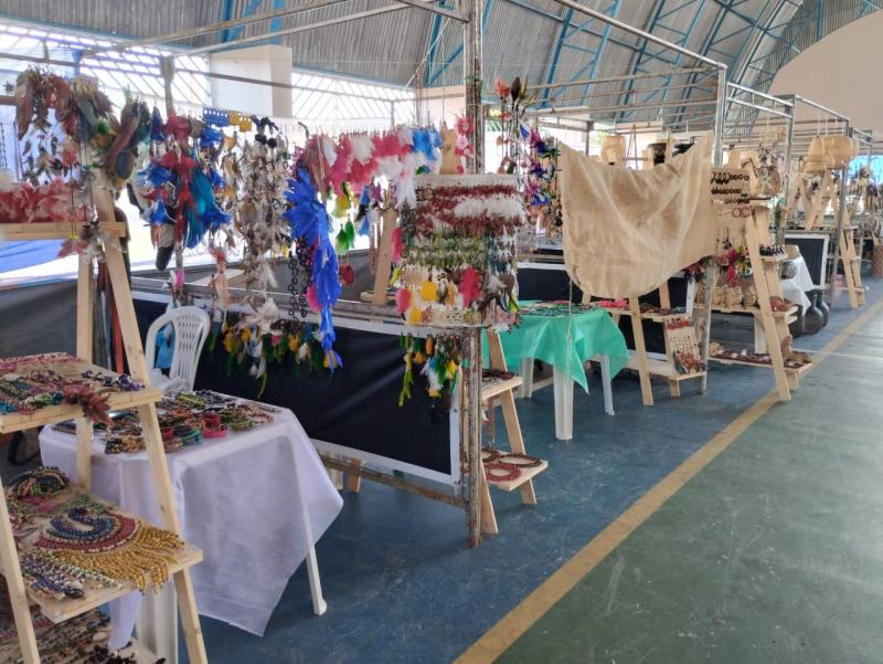 Feiras de Artesanato Indígena arrecadam R$ 300 mil em produtos vendidos no primeiro semestre de 2023