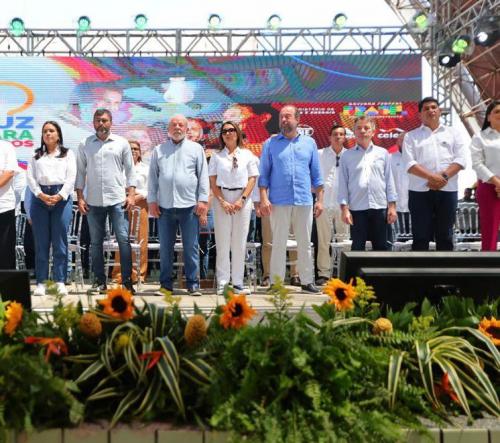 Wilson Lima diz que energia de qualidade em Parintins é feito histórico e pede a Lula apoio para desenvolvimento da região