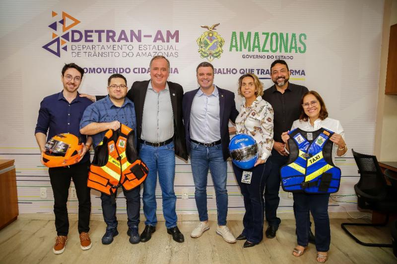 Detran Amazonas recebe visita da comitiva do Detran Santa Catarina