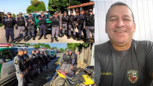 Subtenente Onofre é homenageado após 30 anos de dedicação à Segurança Pública do Amazonas pelo Batalhão de Parintins 