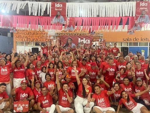 Com participação de expressivo número de apoiadores, Ida Silva reafirma candidatura à presidência do Garantido