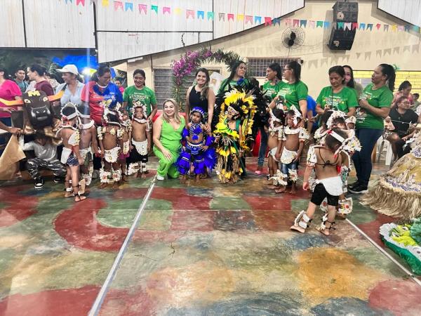 Boi de Caixa fortalece a cultura no Cras Vila Amazônia