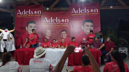 Adelson Albuquerque apresenta Adson Príncipe como candidato à vice-presidente do Boi Garantido