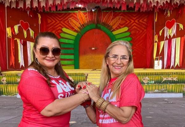 Ida Silva apresenta sua vice Graça Faria na disputa pela presidência do Garantido e faz inscrição da chapa