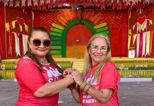 Ida Silva apresenta sua vice Graça Faria na disputa pela presidência do Garantido e faz inscrição da chapa