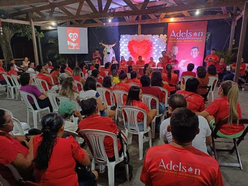 Adelson e Adson Príncipe reafirmam comprometimento e valorização da mulher em encontro com sócias do Garantido