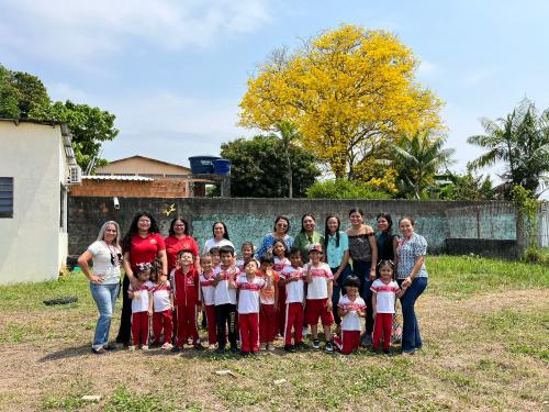Sedema presente em ação ambiental do Centro Infantil Chapeuzinho Vermelho 