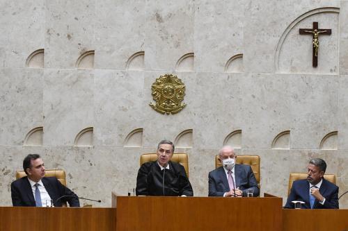 Barroso assume Presidência do STF com defesa da conciliação nacional