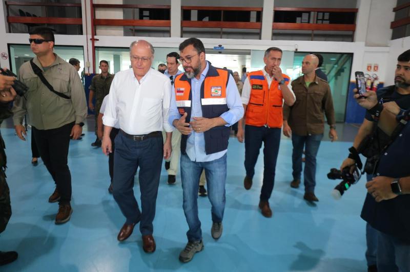 Operação Estiagem 2023: Wilson Lima pede a Alckmin e ministros destravamento da BR-319 para tirar o estado do isolamento