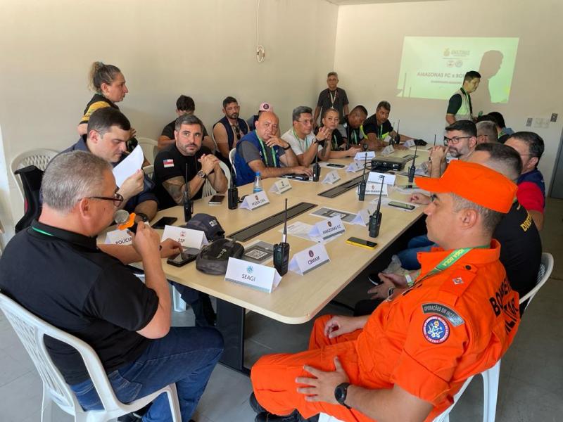 SSP-AM ativa Centro Integrado de Comando e Controle Local (CICC-L) na Arena da Amazônia