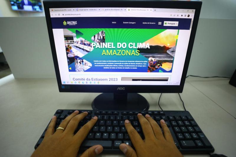 Governo do Amazonas lança site para divulgar ações de enfrentamento aos fenômenos climáticos no estado
