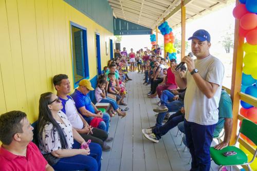 Vereador Mateus Assayag participa da entrega de quatro novas escolas na zona rural