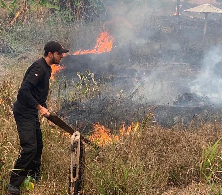 Polícia Civil do Amazonas atua em força-tarefa contra queimadas em Autazes