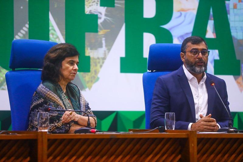 Em encontro com ministra da Saúde, Wilson Lima diz que atenção à população depende de união das três esferas do poder executivo