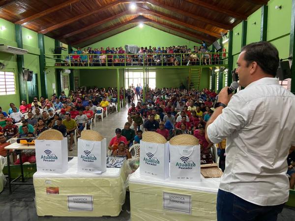 Mateus Assayag enaltece trabalho dos pescadores de Parintins e os 15 anos do Sindpesca