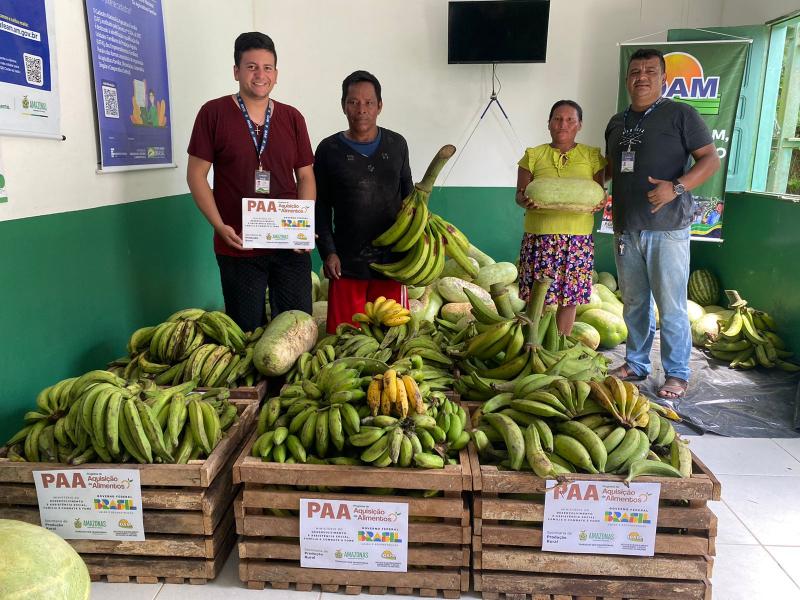 Idam intensifica ações com produtores rurais para o Programa de Aquisição de Alimentos (PAA)