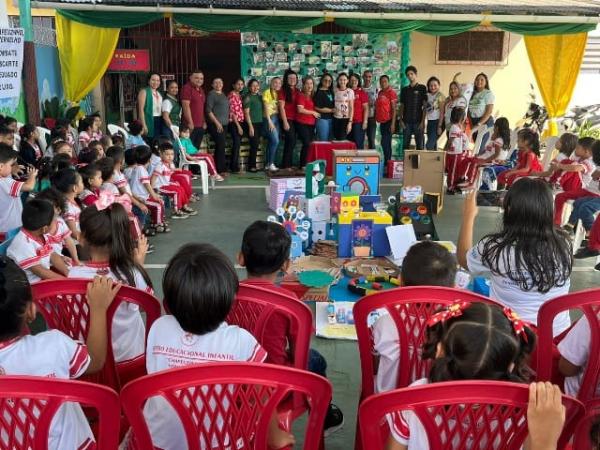Sedema presente no encerramento do Projeto Ambiental Chapeuzinho Vermelho 