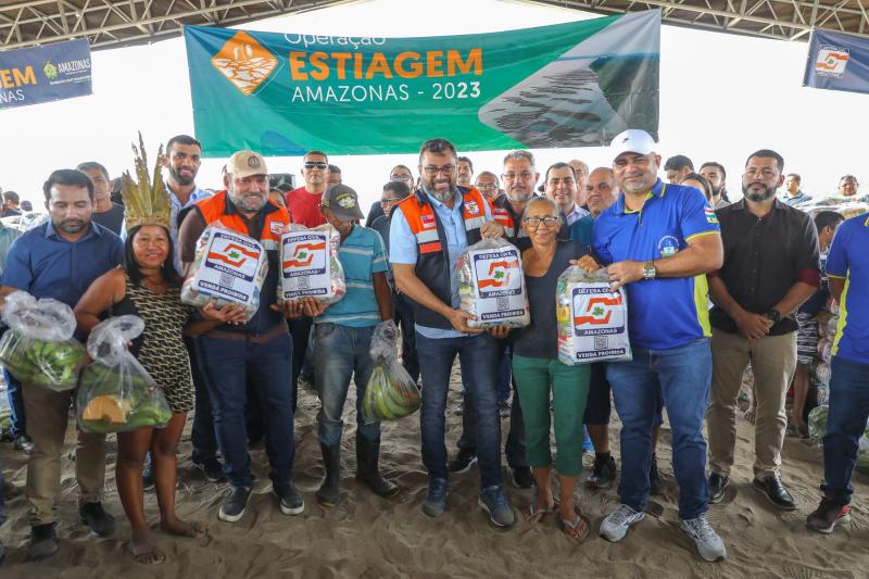 Com ações efetivas na Operação Estiagem 2023, Governo do Amazonas garante dignidade para famílias afetadas
