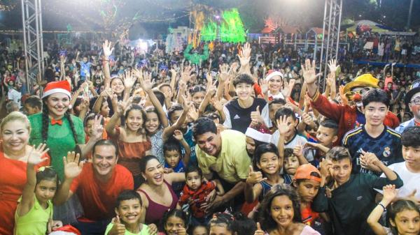 Prefeitura de Parintins presenteia criançada com mais de 5 mil brinquedos