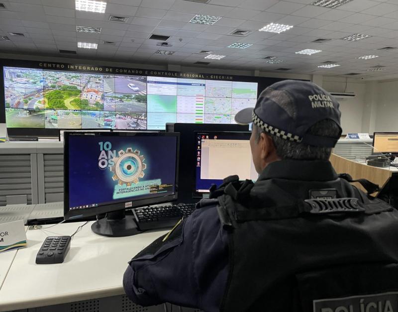 Centro ganha reforço na segurança com apoio de câmeras de videomonitoramento