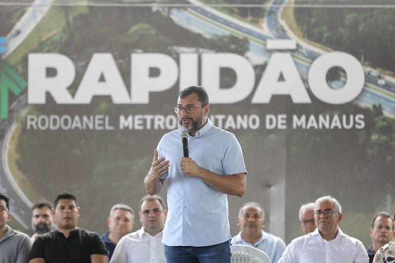 Wilson Lima inaugura Trevo do Rapidão Rodoanel na zona leste e destaca avanço da maior obra de mobilidade urbana integrada do Amazonas