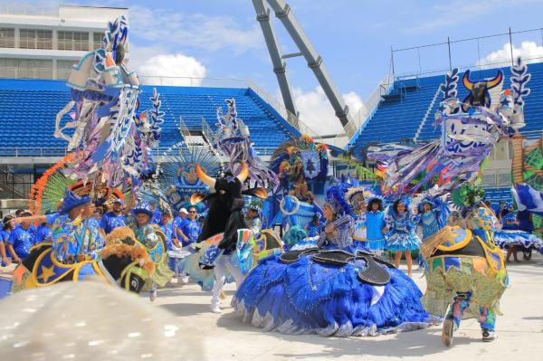 Boi Caprichoso encanta com brilhante apresentação no Bumbódromo em especial para a Globo News