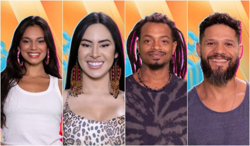 'BBB 24': Alane, Isabelle, Juninho e Luigi estão no 6º Paredão