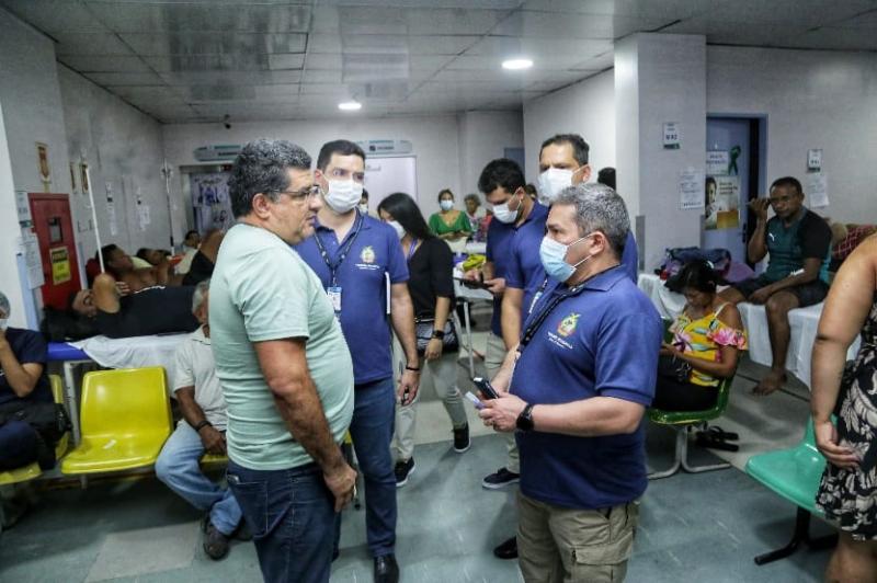 TCE-AM realiza primeira fiscalização do programa Blitz no Hospital 28 de Agosto