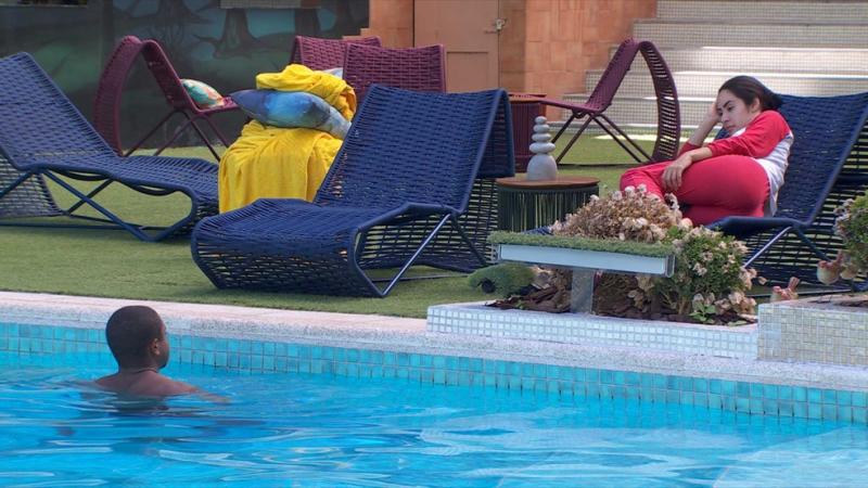 Davi conversa sobre jogo com Isabelle no BBB 24: 'Tentar ir para a final'