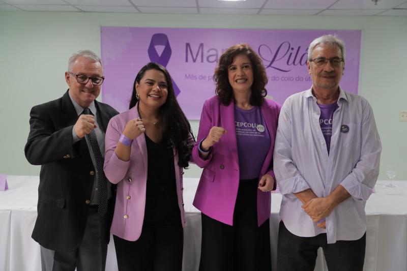 Governo do Amazonas lança o Movimento Estadual Março Lilás 2024