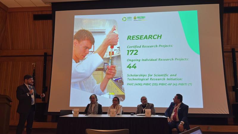 Nos EUA, reitor da UEA participa do Fórum Internacional da Amazônia Adalberto Carim
