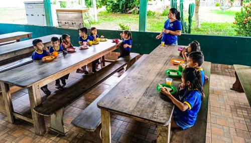 Semed realiza vistoria para garantir qualidade da merenda escolar na zona rural